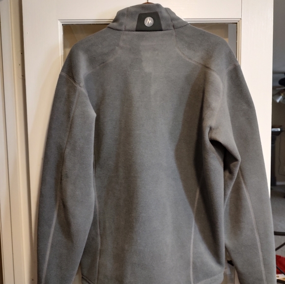 Men's Marmot Polartec fleece jacket in Excellent used condition Size XL Gray - Picture 2 of 3